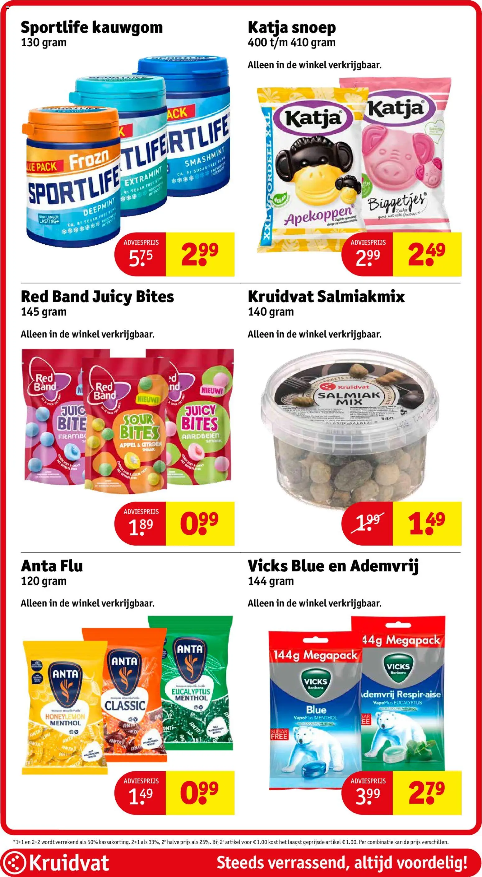 {H1} | Pagina: 66 | Producten: Snoep, Citroen, Aardbeien, Kan