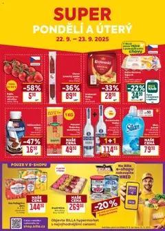 Billa Velký leták od 17.09.2025 | Strana: 32 | Produkty: Vejce, Těstoviny, Silan, Müllermilch