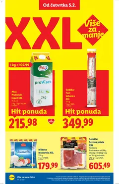 Sol&Mar Fuet kobasica XXL, 210 g - pregled Lidl kataloga - važi od 05.02.2026 | Strana: 36