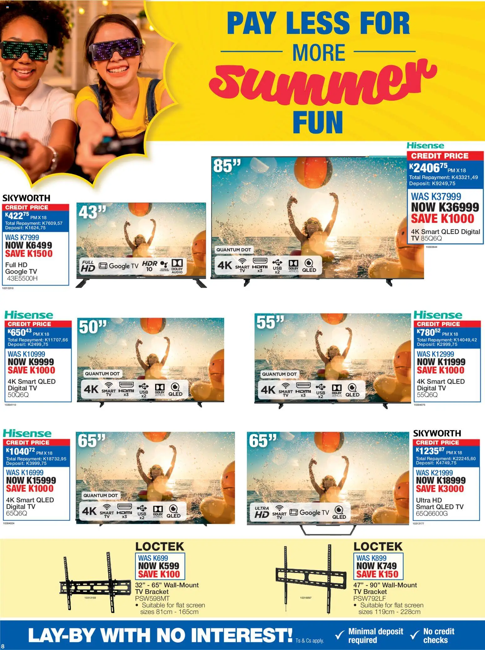 New OK Furniture catalogue – valid from 27.12.2025 | Page: 8 | Products: Audio, TV