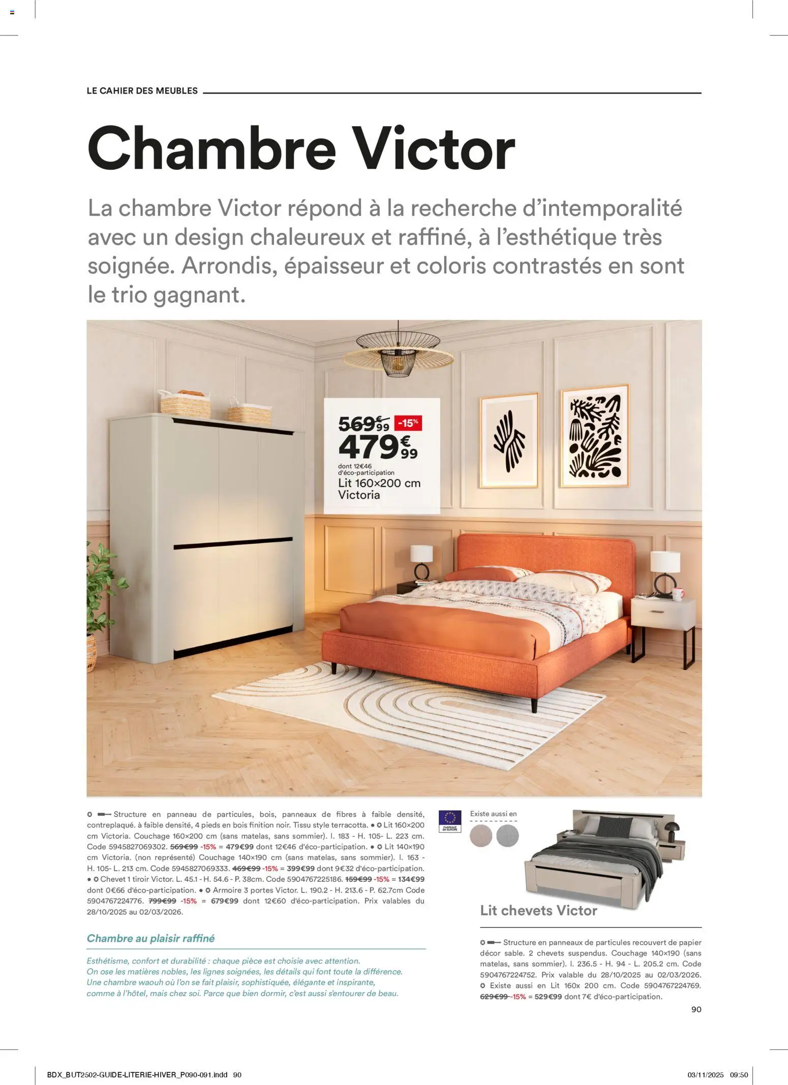 {H1} | Page: 90 | Produits: Mais, Lit, Armoire, Portes