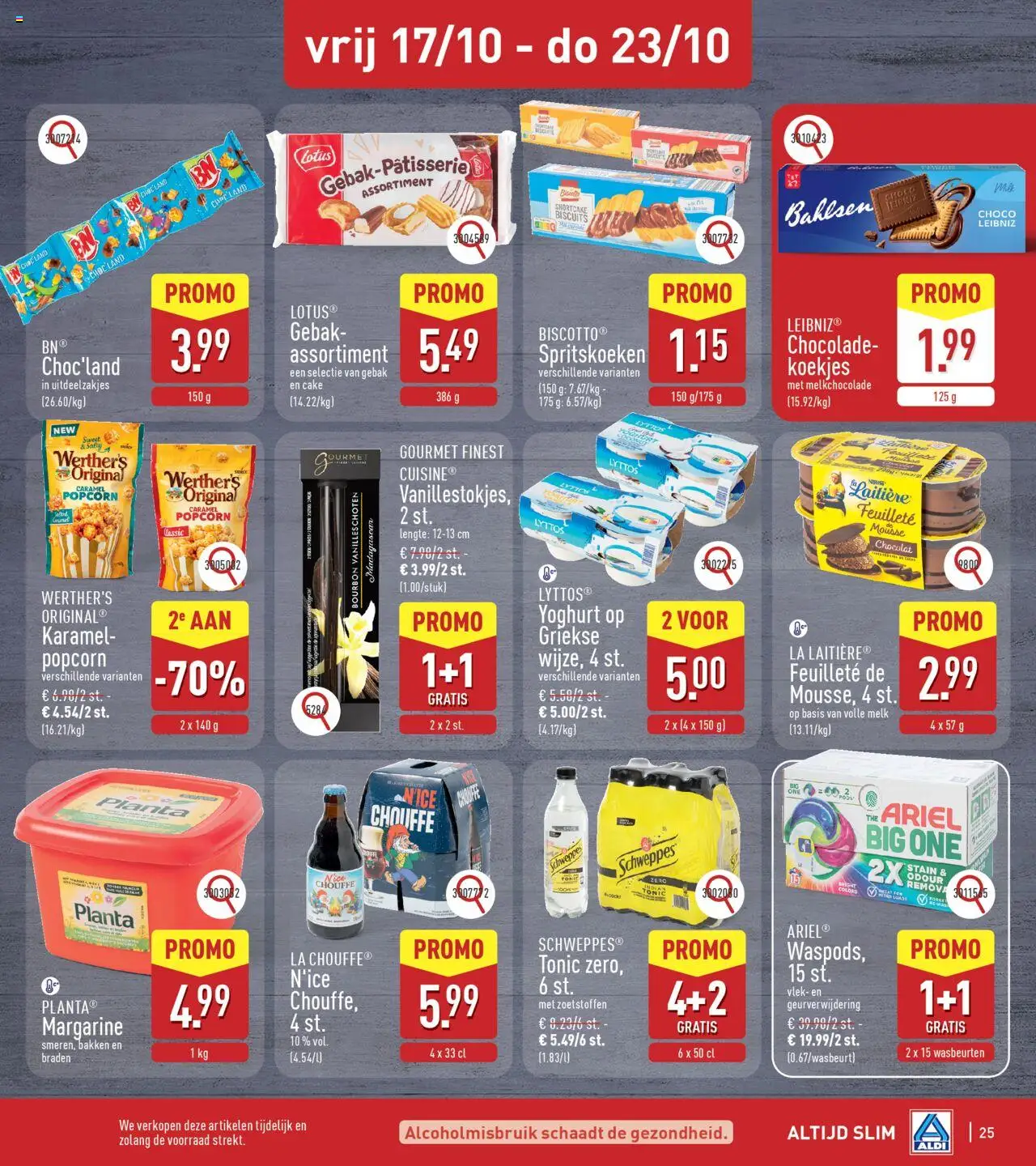 {H1} | Pagina: 25 | Producten: Zsalukő, Volle melk, Cake, Nice