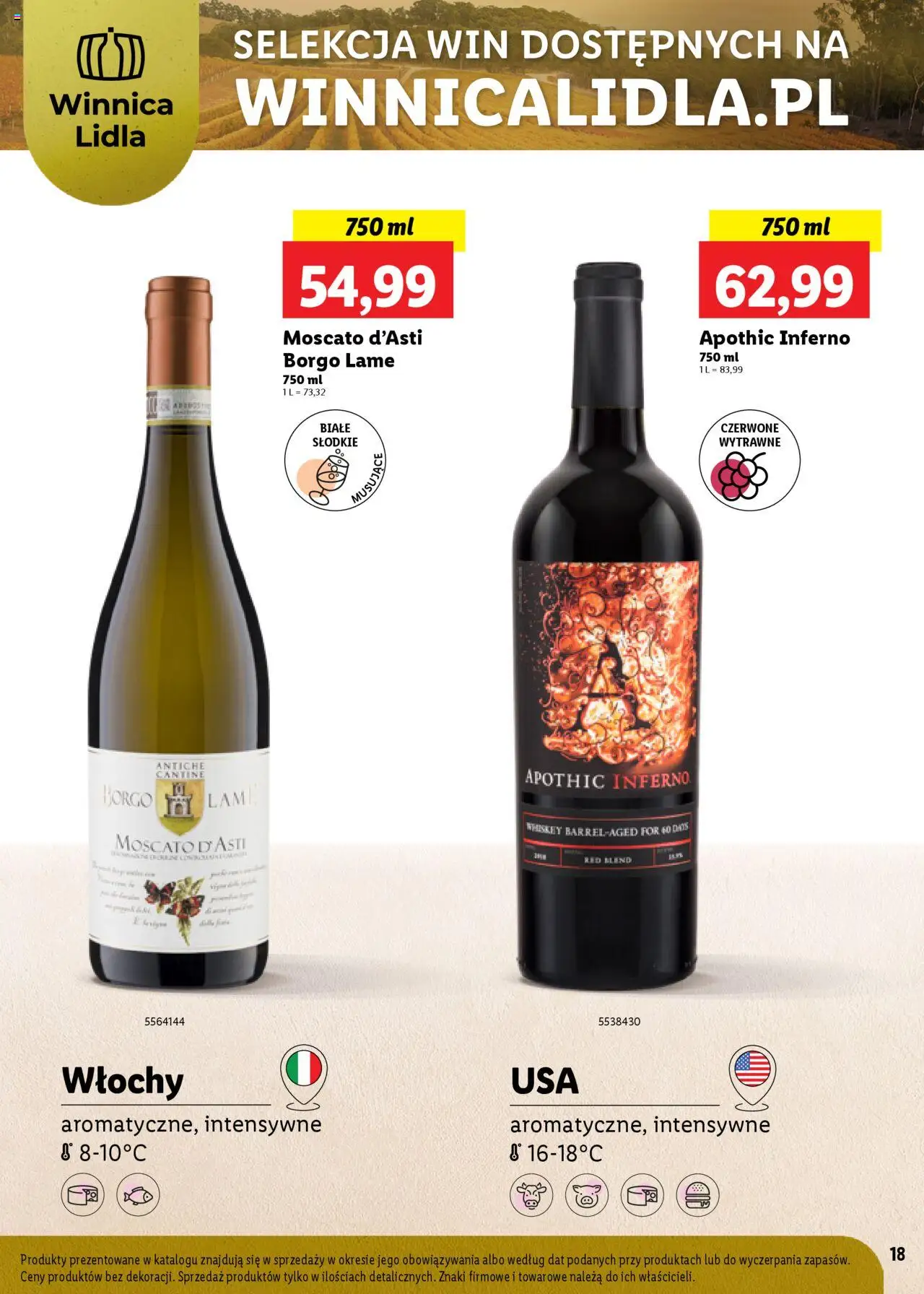 Lidl Katalog karta win od 04.08.2025 | Strona: 18