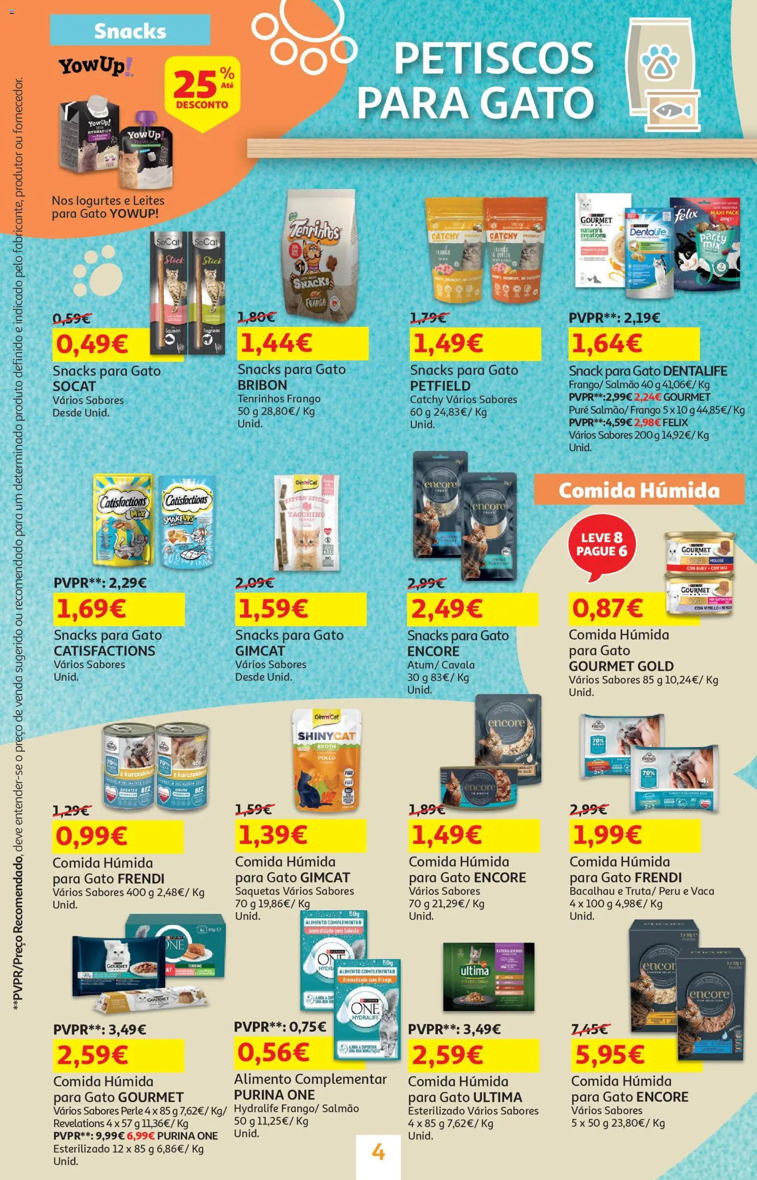 Auchan - Preços Redondos - Pet │ válido de 27.01.2026 | Página: 4 | Produtos: Purina one, Frango, Peru, Salmão