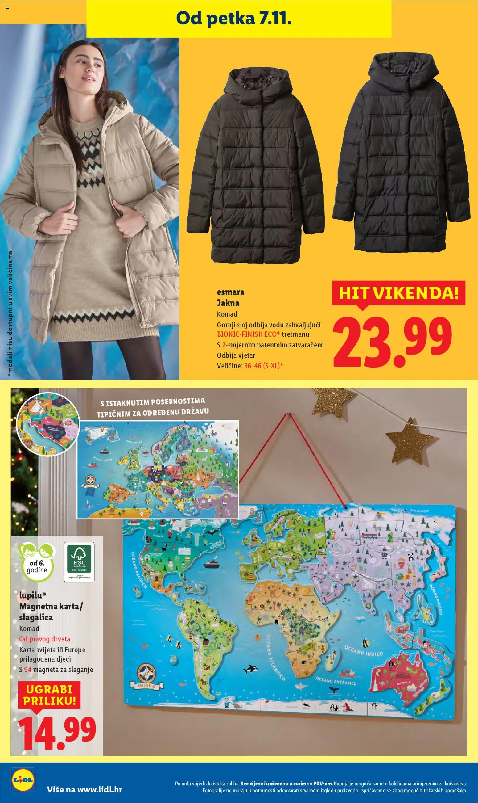 Lidl katalog | vrijedi od 03.11.2025 | Stranica: 104 | Proizvodi: Jakna