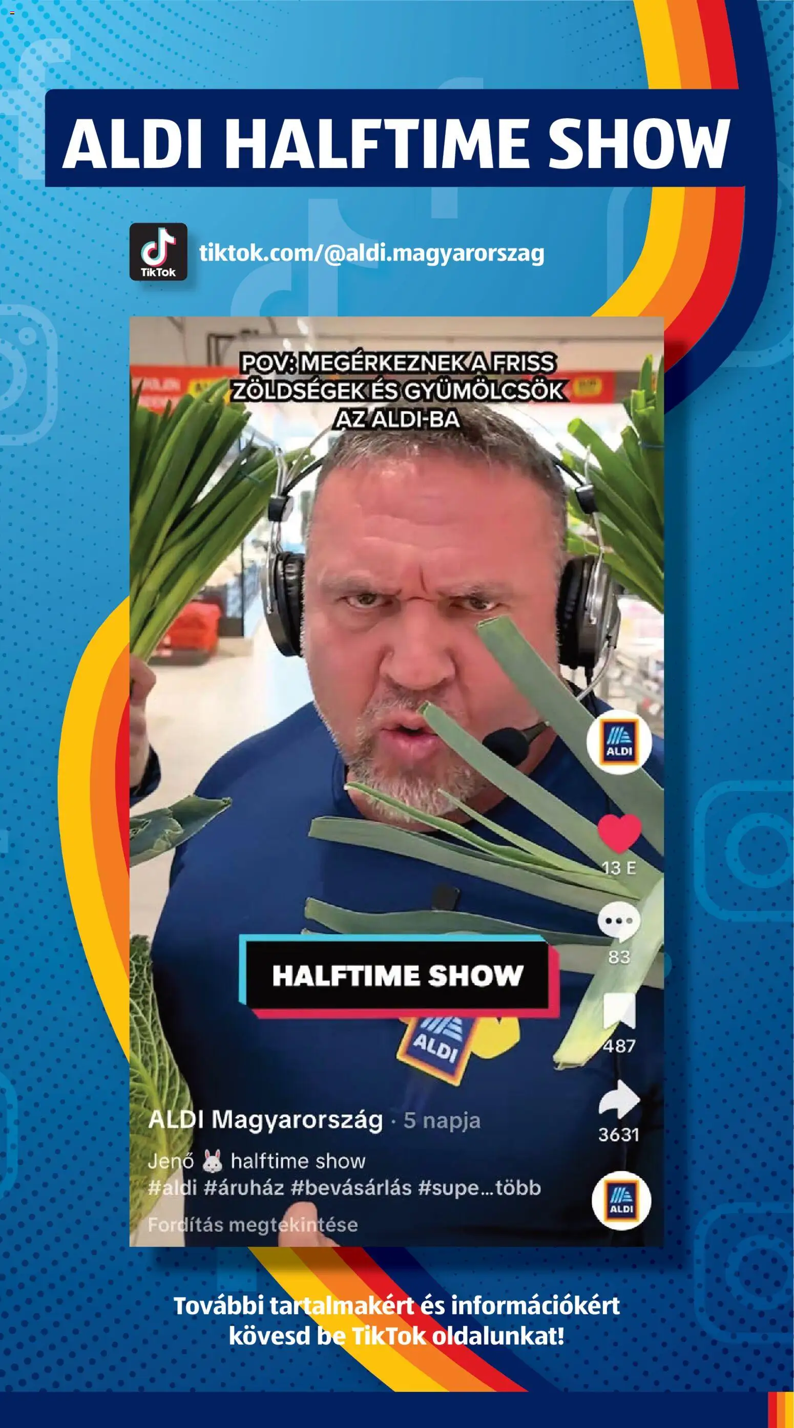 Aldi akciós ujság - amely érvényes a következő dátumtól: 12.03.2026 | Oldal: 71 | Termékek: Tök