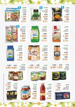 Преглед на Лекси брошура - Офертите са валидни от 15.04.2026 | Страница: 4 | Продукти: Нахут, Зеленчуци, Грах, Raquette de squash