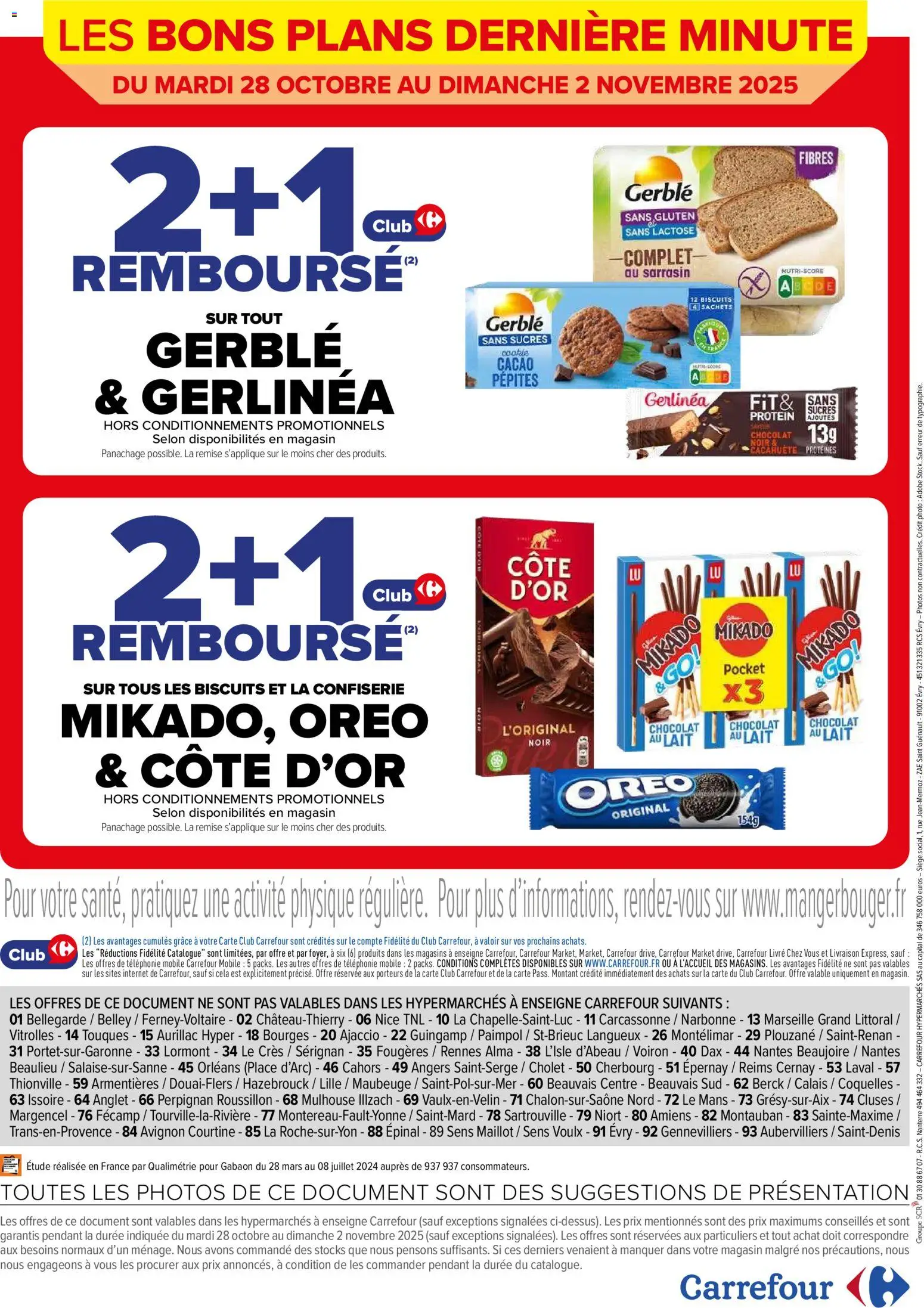 {H1} | Page: 2 | Produits: Cacahuète, Lait, Chocolat, Biscuits