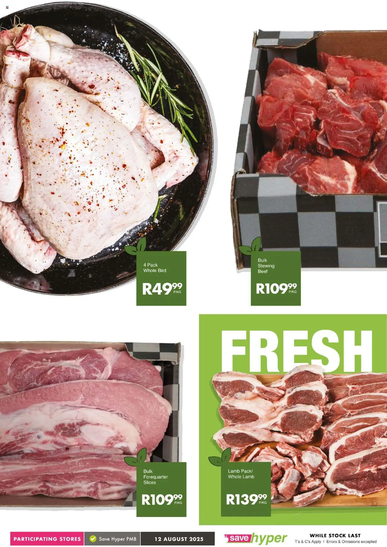 Save Market Day │ valid from 12.08.2025 | Page: 10 | Products: Beef, Stock