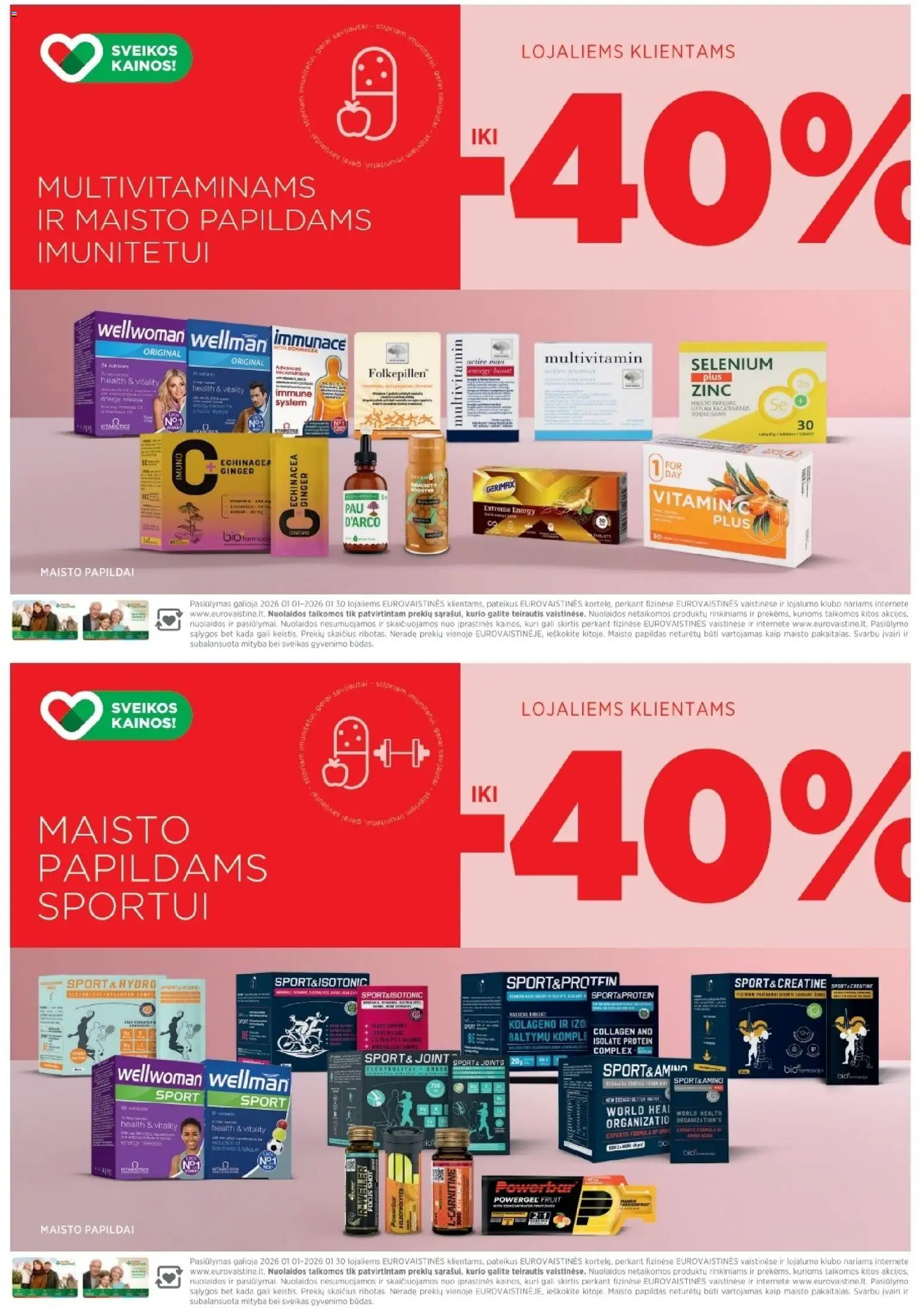 EUROVAISTINĖ akcijos nuo 01.01.2026 | Puslapis: 6