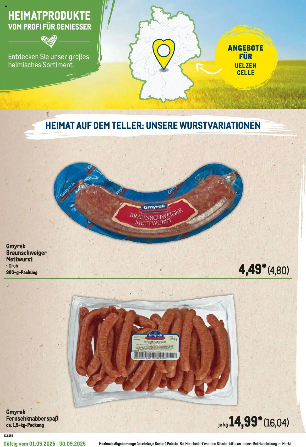 Metro Regionaler Flyer - gültig ab dem 01.09.2025 | Seite: 28