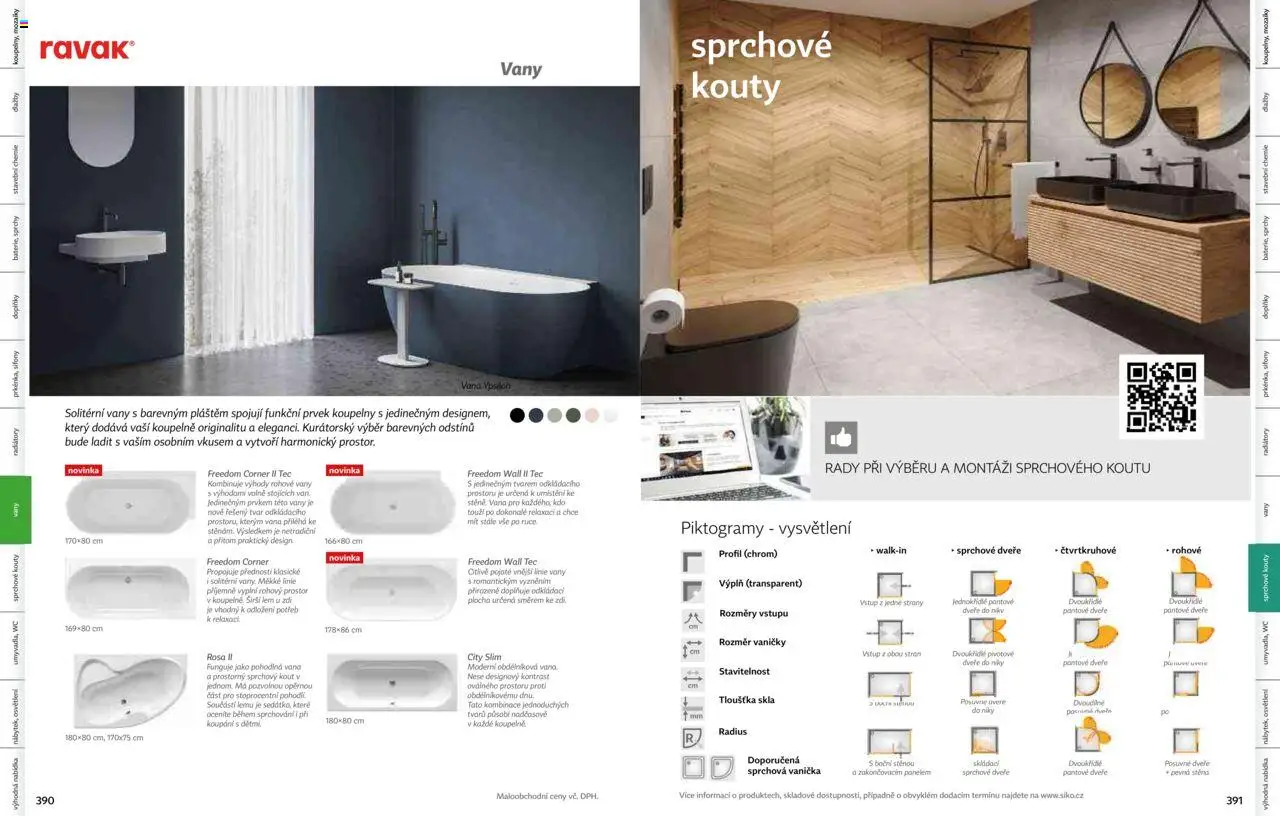 Siko koupelny katalog Koupelny 2025/2026 od 14.10.2025 | Strana: 197 | Produkty: Wc, Vana, Sprchový kout