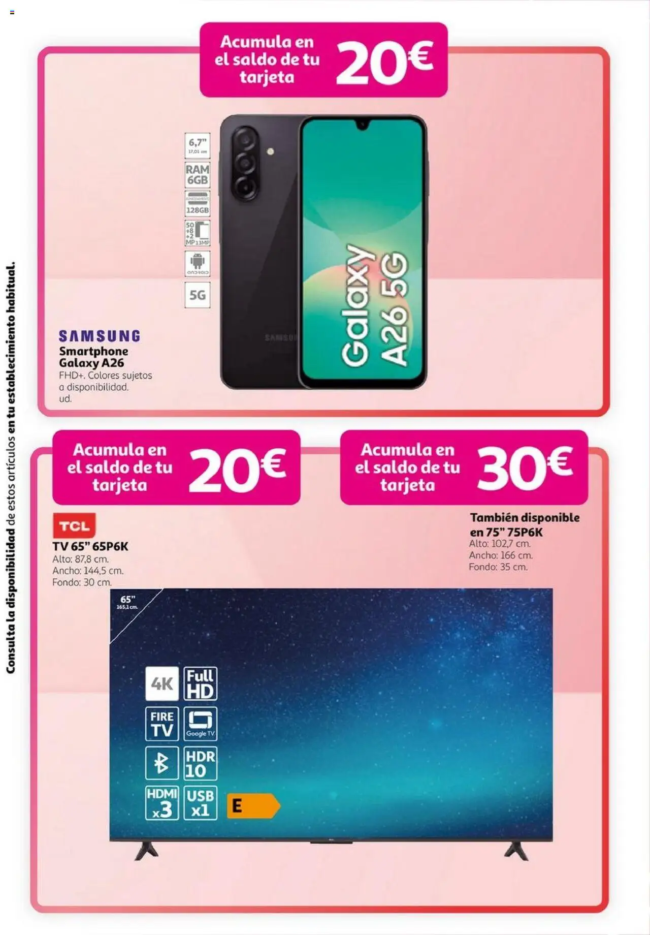 Alcampo - Club Nacional │ válido desde el 09.10.2025 | Página: 19 | Productos: Smartphone