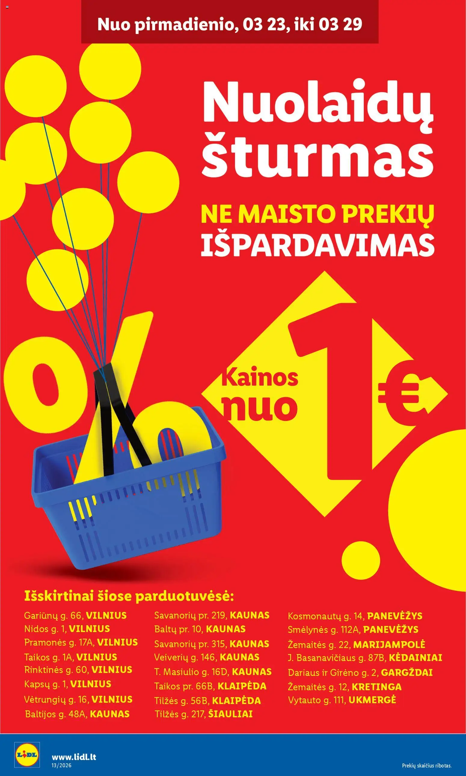 LIDL akcijos nuo 23.03.2026 | Puslapis: 2