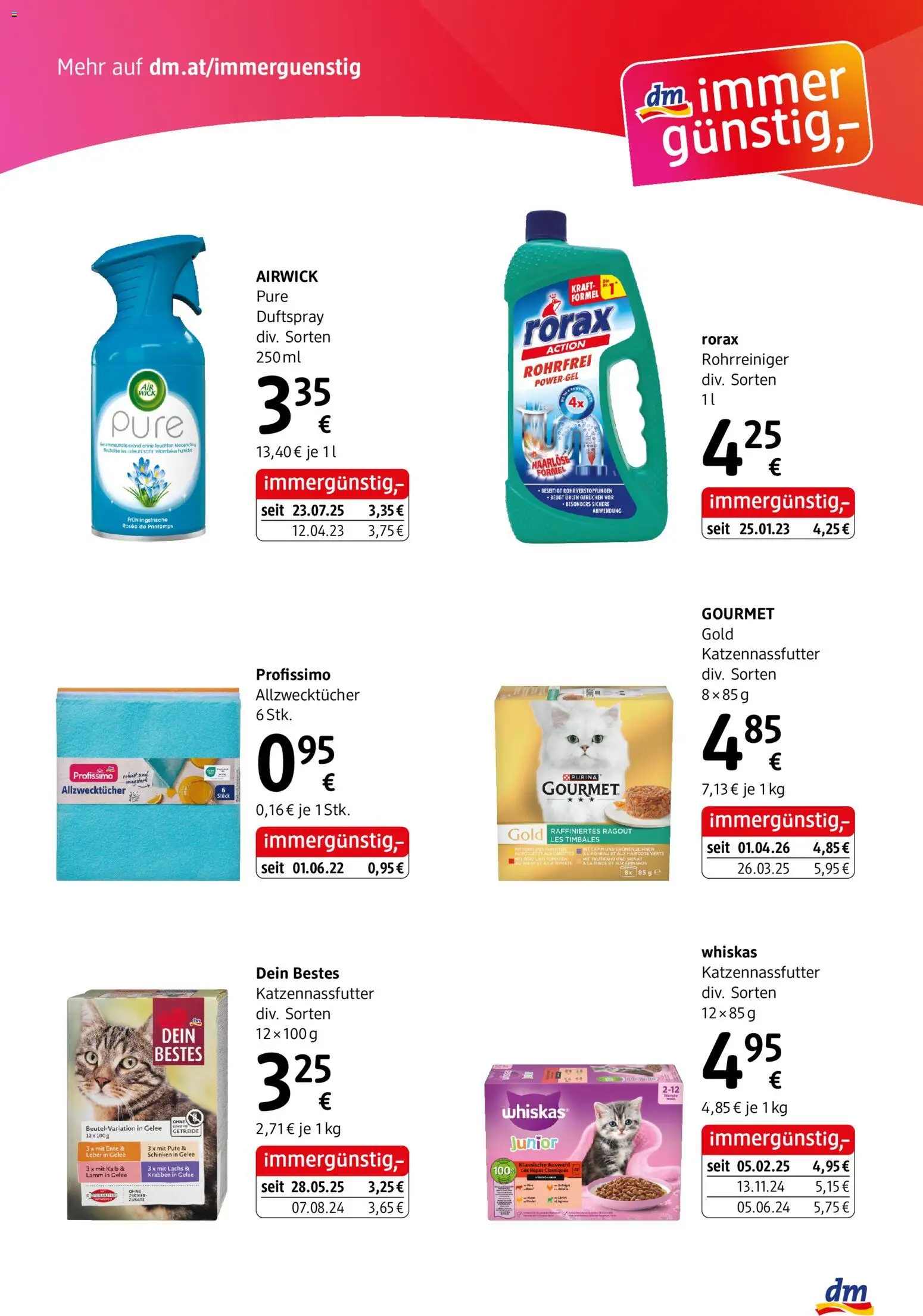 dm drogerie markt Flugblatt Mai 2026 gültig ab 23.04.2026 | Seite: 10 | Produkte: Getreide, Schinken