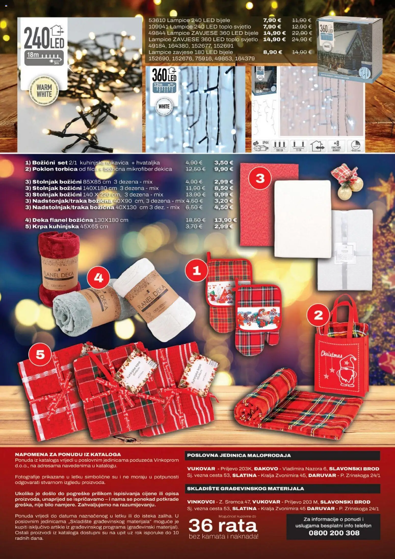 Vinkoprom katalog | vrijedi od 24.11.2025 | Stranica: 16 | Proizvodi: Stolnjak, Kuhinjska rukavica, Torbica, Hvataljka