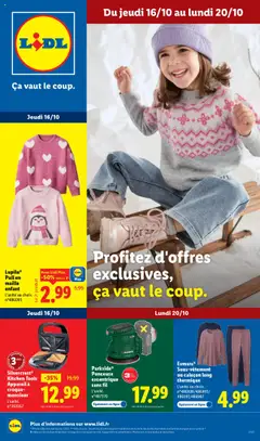 LIDL - Prévisualisation de LIDL catalogue les bonnes affaires de la semaine valide à partir de 16.10.2025