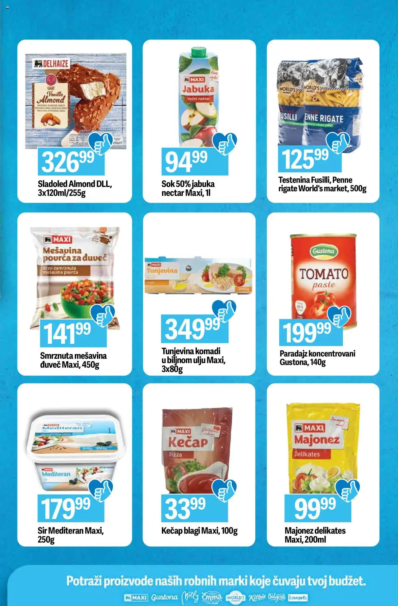 Maxi katalog - važi od 03.07.2025 | Strana: 9 | Proizvode: Testenina, Kečap, Sir, Paradajz