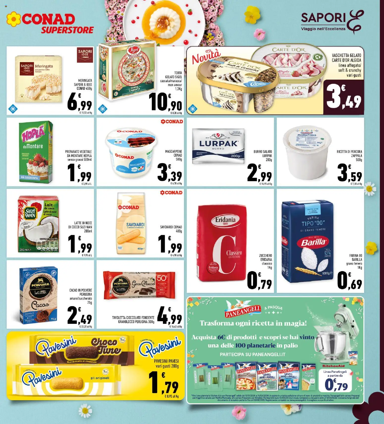 Volantino Conad del 25.03.2026 | Pagina: 5 | Prodotti: Friggitrice ad aria, Patate, Cocco, Ricotta