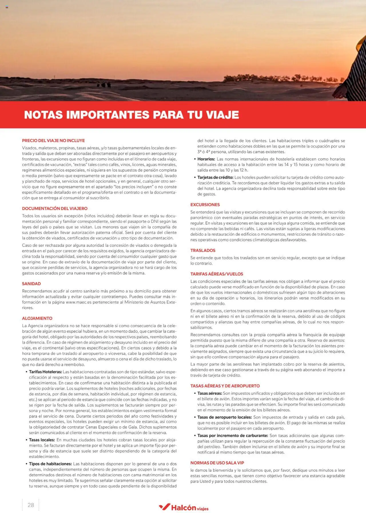 Halcón Viajes Túnez │ válido desde el 21.05.2024 | Página: 28 | Productos: General, Té, Cama