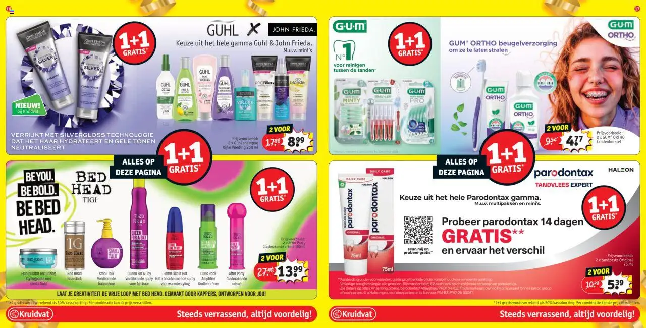  | Pagina: 9 | Producten: Conditioner, Crème, Tandenborstel, Hitte Beschermende Spray