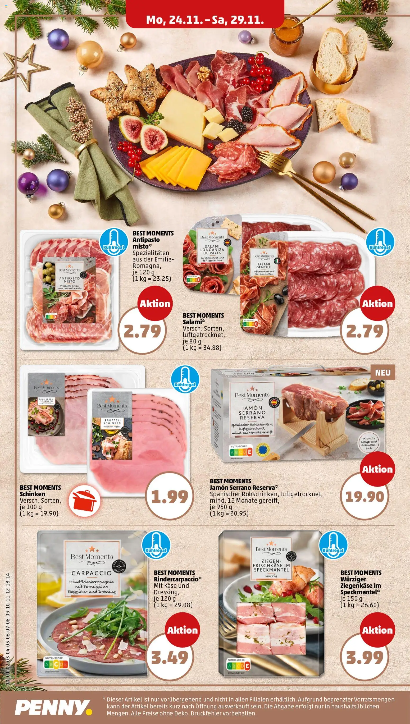Penny - Black Friday – gültig ab 24.11.2025 | Seite: 10 | Produkte: Käse, Ziegenkäse, Schinken, Frischkase