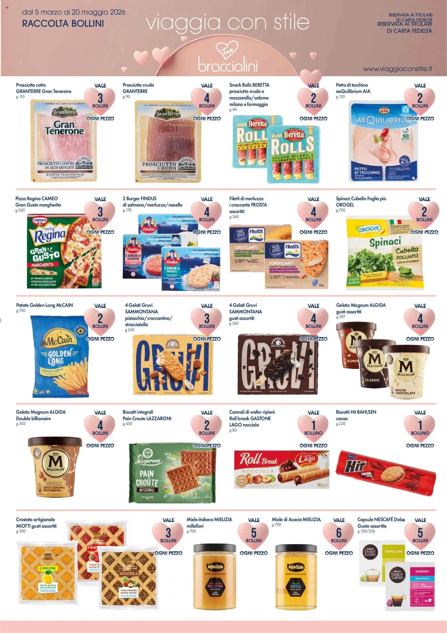 Volantino Galassia del 05.03.2026 | Pagina: 4 | Prodotti: Prosciutto Cotto, Tacchino, Prosciutto, Forno