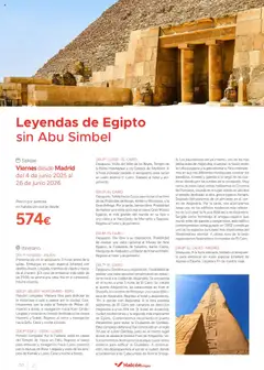 Vista previa Halcón Viajes Egipto válido desde el 01.07.2025 | Página: 50 | Productos: Navegación, Biblioteca
