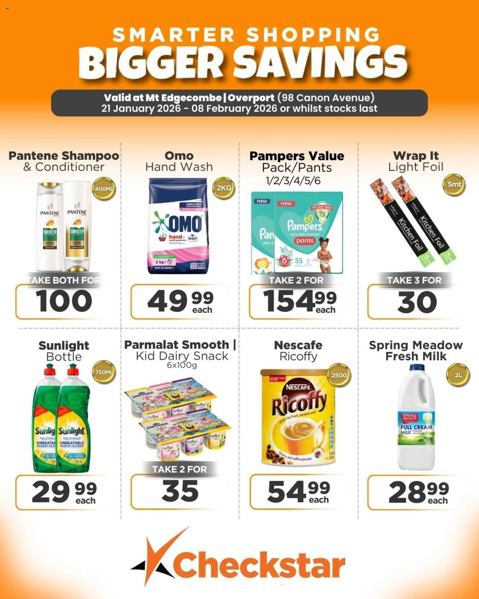 New Check Star catalogue – valid from 21.01.2026 | Page: 5 | Products: Pants, Shampoo, Conditioner, Cream