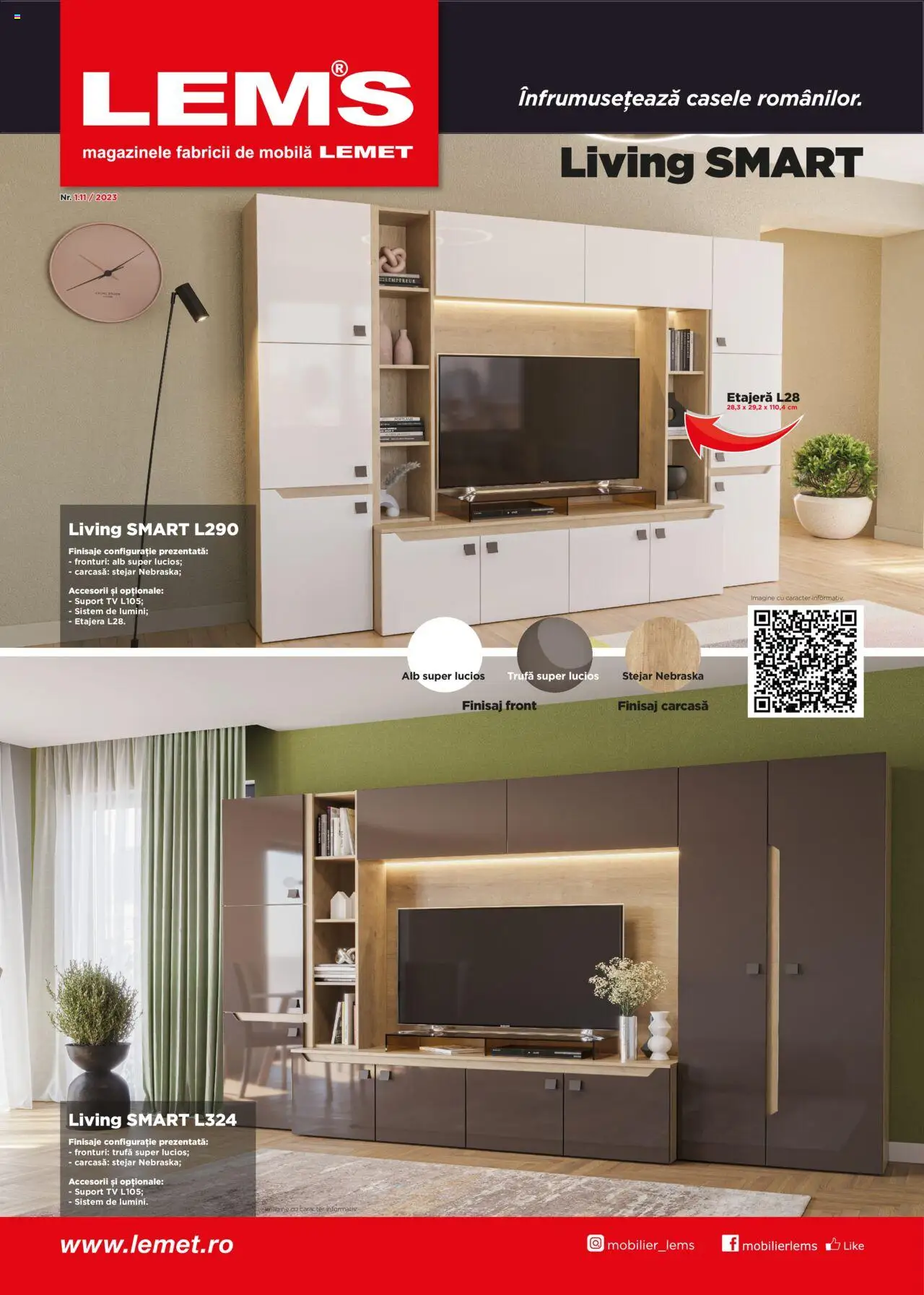 Noul catalog Lem’s – valabil de la 20.11.2023 | Pagină: 1 | Produse: Carcasă, Etajeră