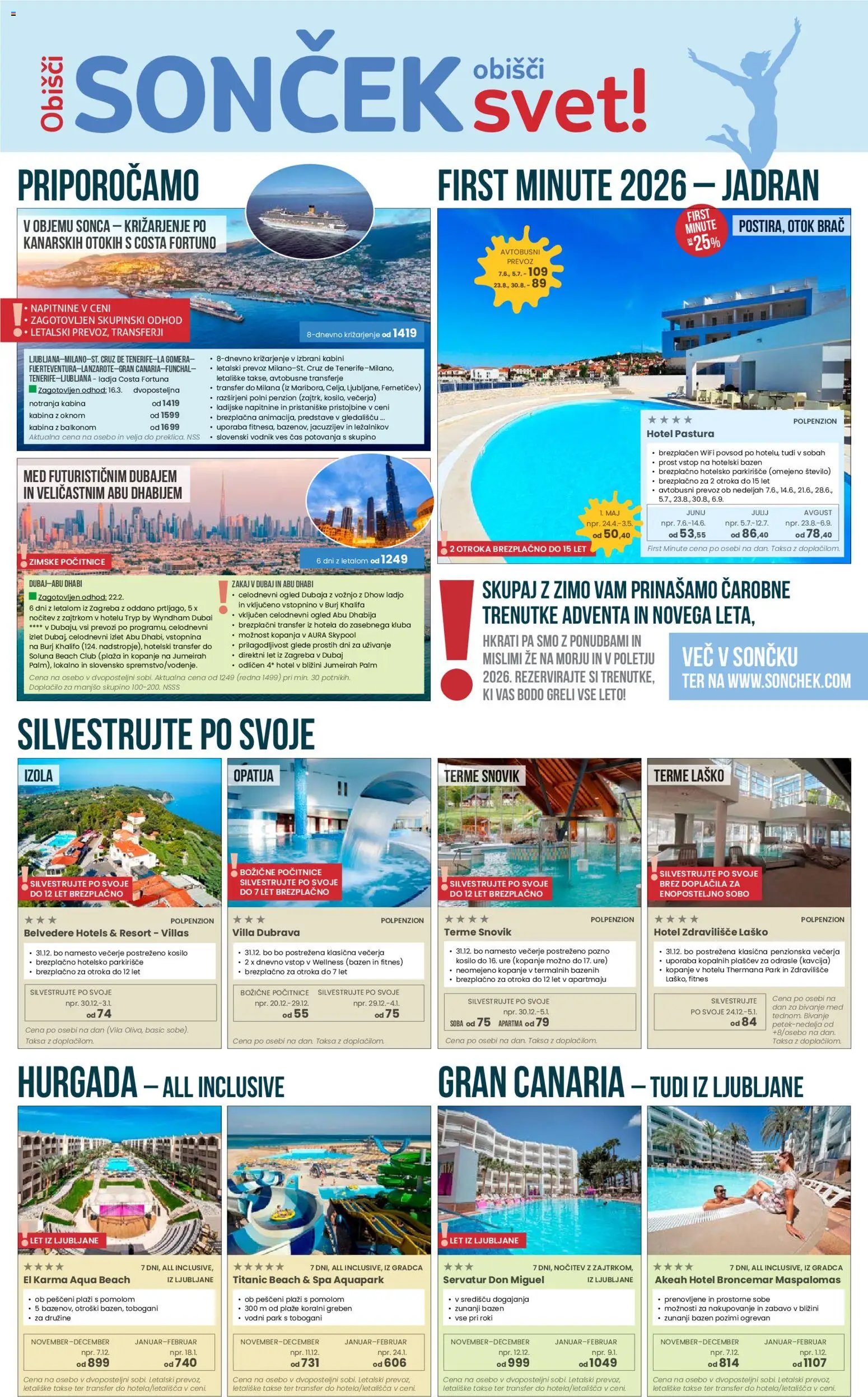 Novi Sonček katalog ponudbe – veljaven od 07.11.2025 | Stran: 1 | Izdelki: Bazen