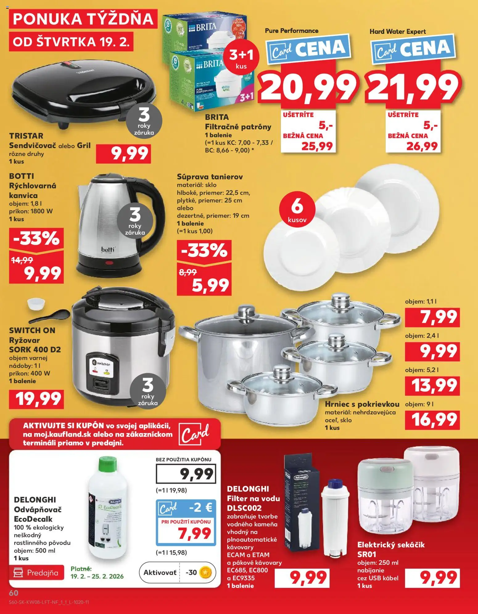 Kaufland SK akciós ujság - amely érvényes a következő dátumtól: 19.02.2026 | Oldal: 60