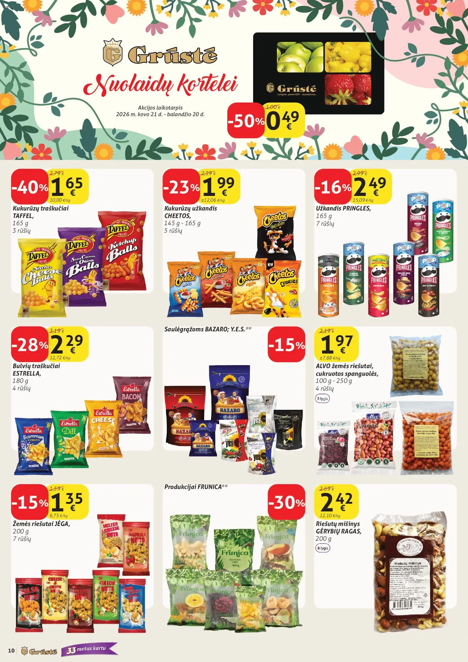 GRUSTE akcijos nuo 21.03.2026 | Puslapis: 10