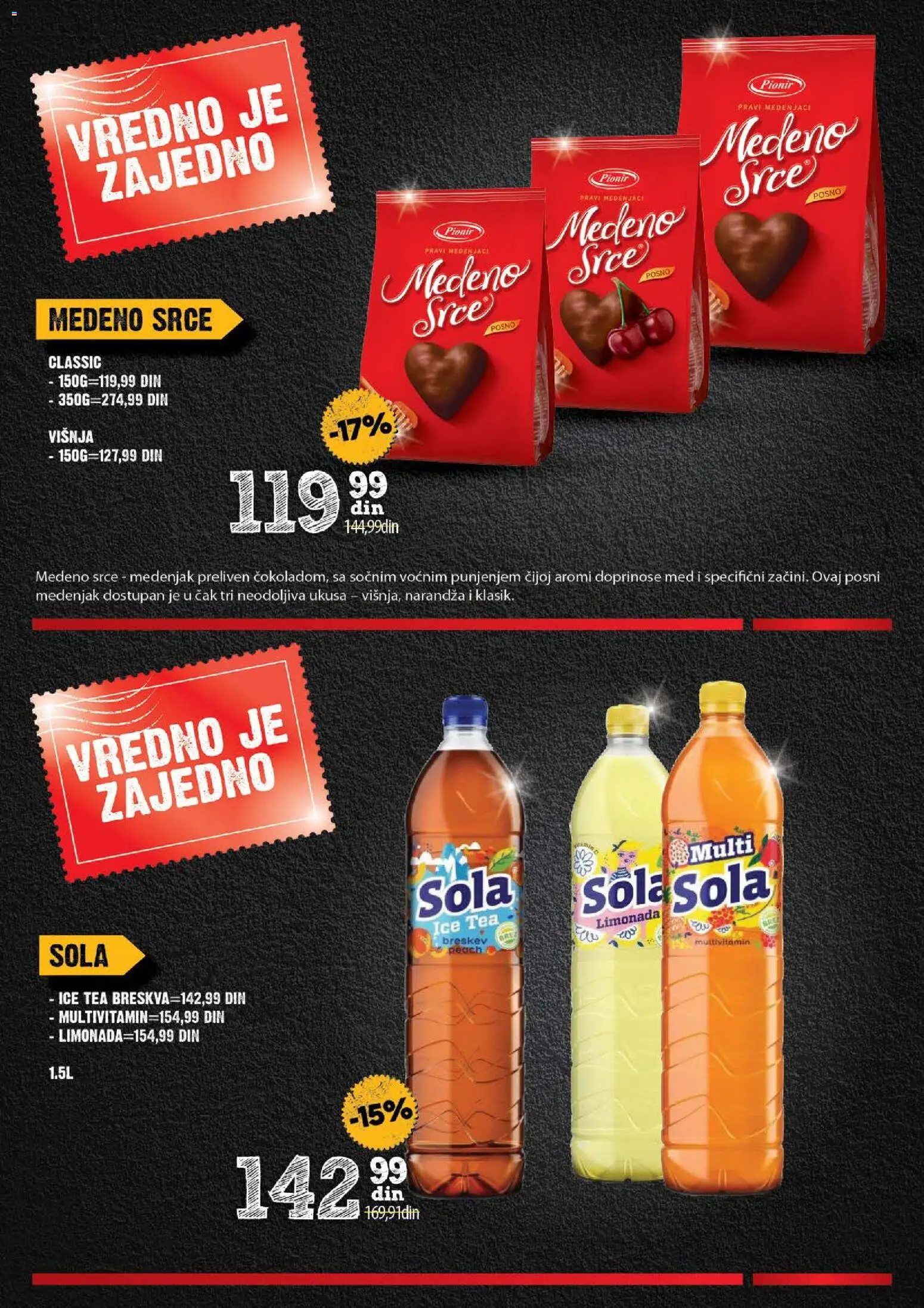 Idea katalog - važi od 11.12.2025 | Strana: 23 | Proizvode: Višnja, Medenjaci, Med