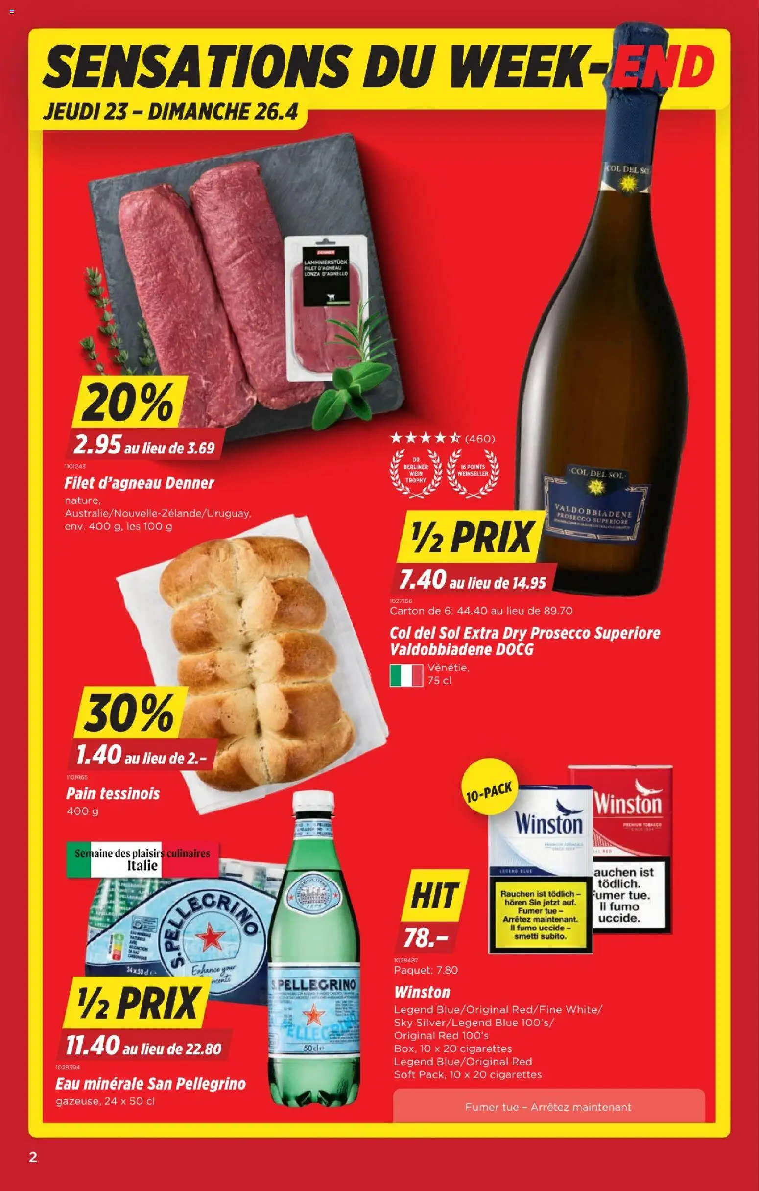 Denner aktionen FR – gültig ab 23.04.2026 | Seite: 2