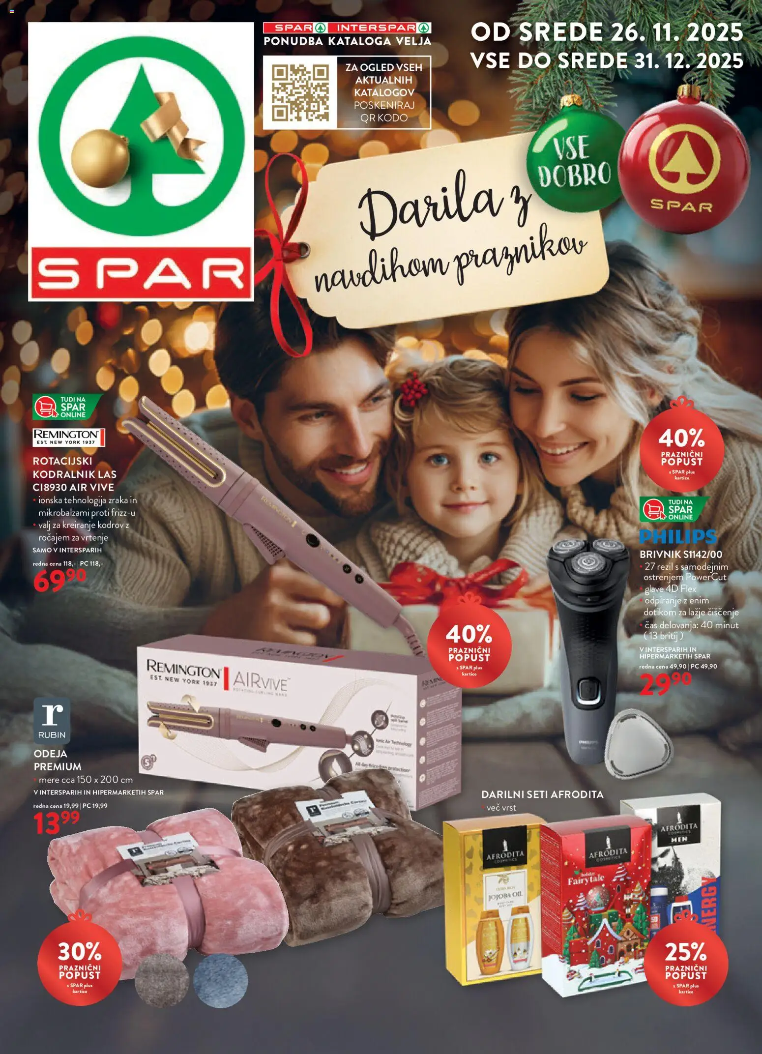 Novi Spar katalog ponudbe – veljaven od 26.11.2025 | Stran: 1