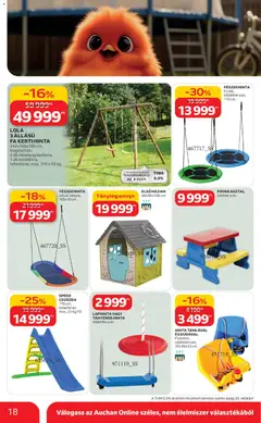 Auchan Ki a szabadba - amely érvényes a következő dátumtól: 05.03.2026 | Oldal: 18