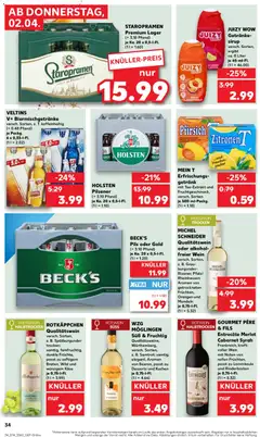 Kaufland Prospekt 	 ab 02.04.2026 gültig | Seite: 34 | Produkte: Rinderbraten, Mandeln, Kuchen, Zitronen