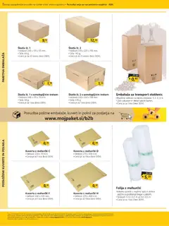 Novi Pošta Slovenije katalog ponudbe – veljaven od 01.09.2025 | Stran: 4