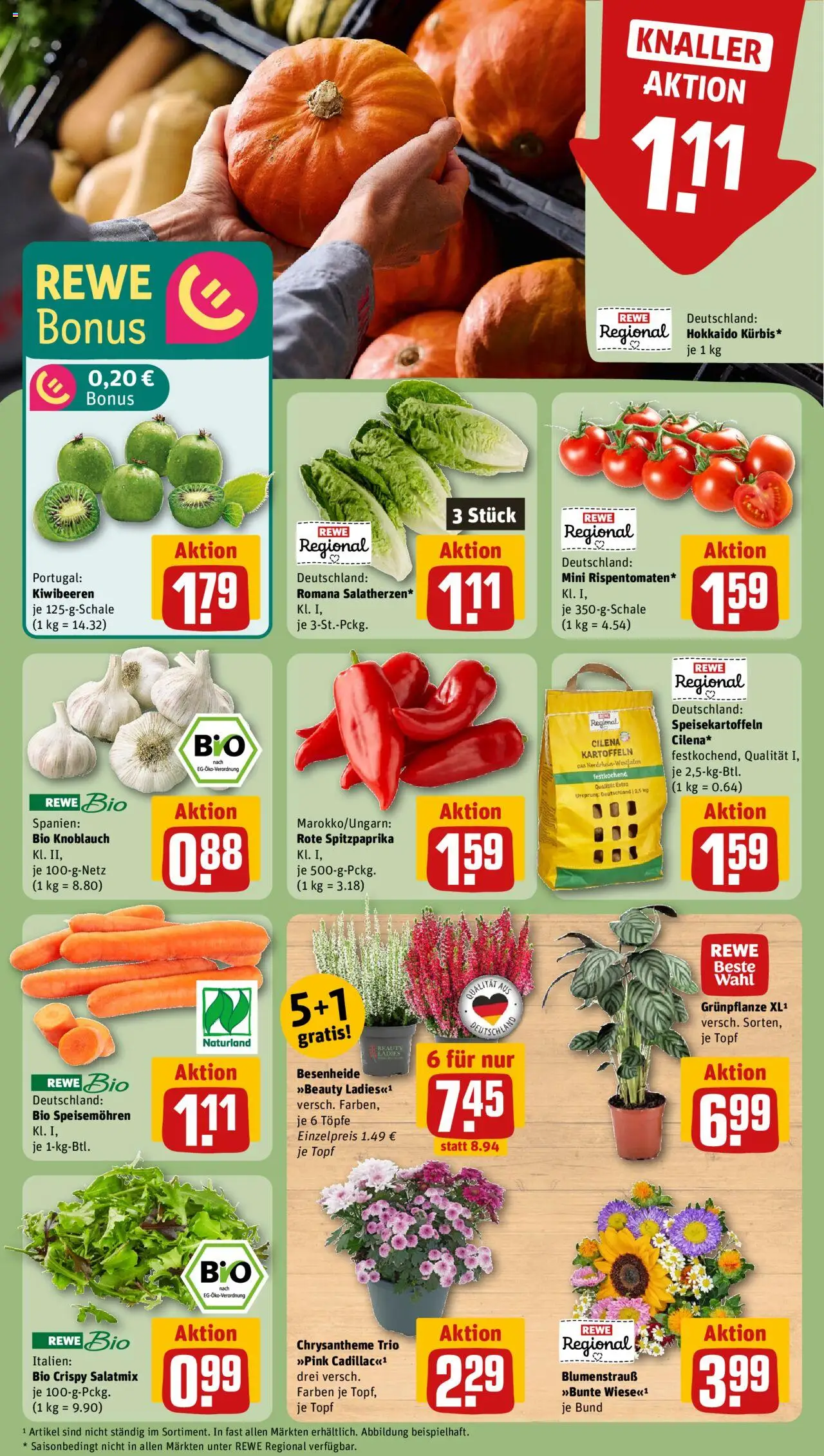 Rewe ihr Kaufpark Prospekt 	 – gültig ab 08.09.2025 | Seite: 5 | Produkte: Kartoffeln, Knoblauch