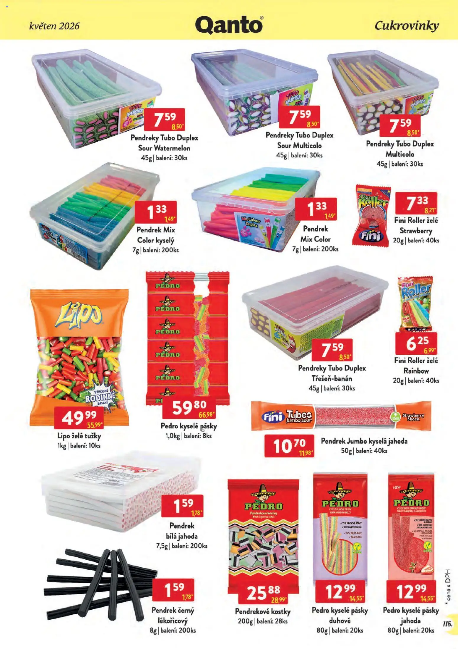 Astur & Qanto leták - Velkoobchod 05/2026 od 01.05.2026 | Strana: 115 | Produkty: Kostky
