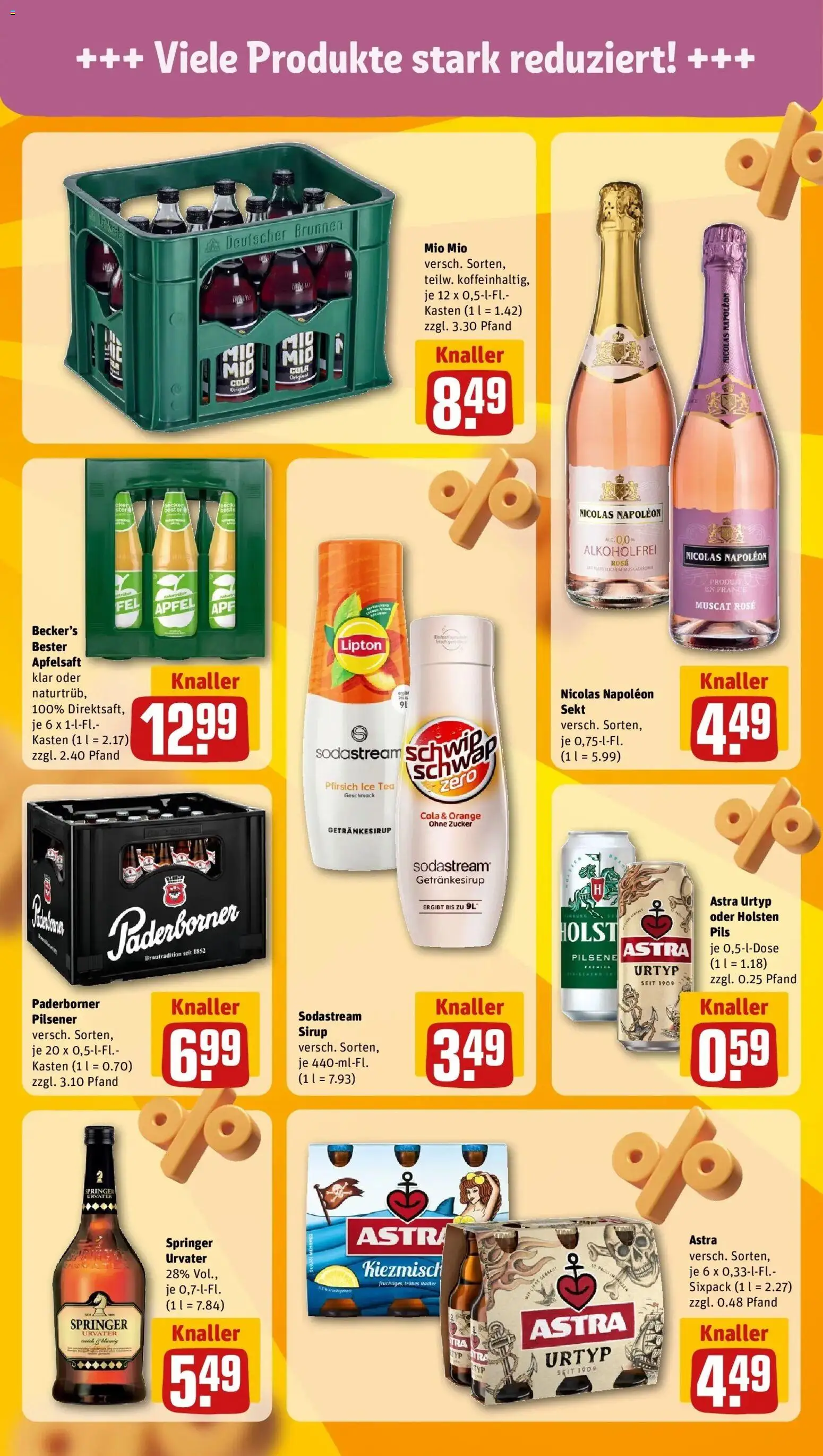 Rewe prospekt Bremen	 – gültig ab 22.02.2026 | Seite: 19 | Produkte: Äpfel, Astra, Apfelsaft, Sodastream