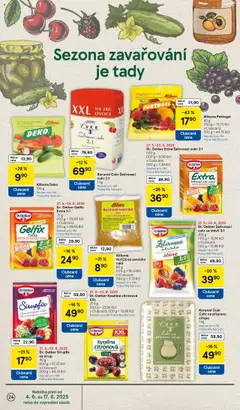 Tesco leták - Hypermarket od 11.06.2025 | Strana: 24 | Produkty: Ovoce, Kyselina citronová, Gelfix, Cukr
