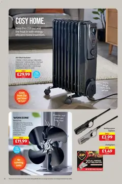 Preview of Aldi - Weekly offers UK Specialbuys valid from 08.01.2026 | Page: 32 | Products: Handle, Lights, Stove, Fan
