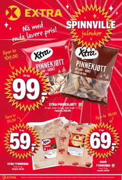 Forhåndsvisning av Coop Extra kundeavis gyldig fra 22.12.2025