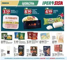 Anteprima del volantino SISA Iper Crotone catalogo valido a partire dal 05.12.2025 | Pagina: 8 | Prodotti: Salame, Prosciutto, Ravioli, Cotechino