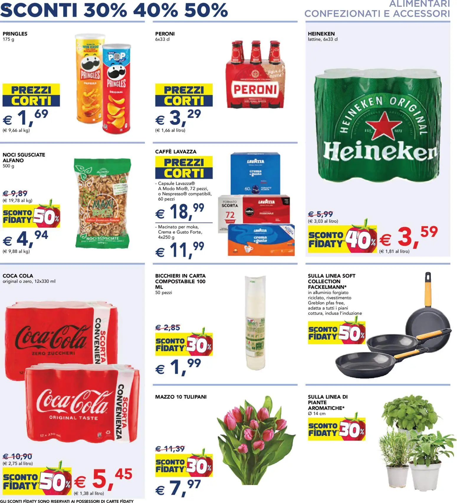 Volantino Esselunga S del 12.02.2026 | Pagina: 9 | Prodotti: Lavazza, Heineken, Coca Cola, Macinato