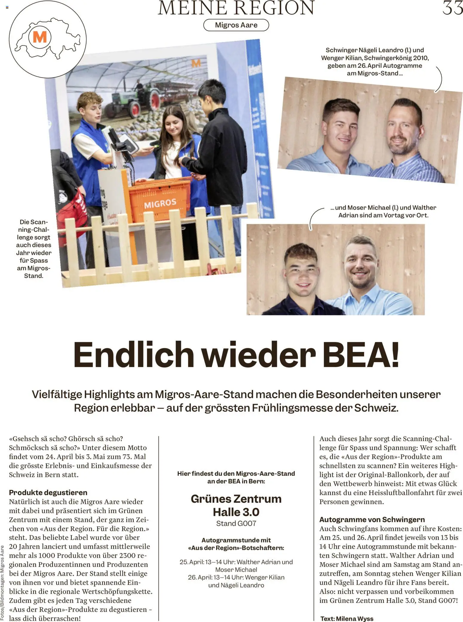 Migros aktionen – gültig ab 22.04.2026 | Seite: 33 | Produkte: Uhr