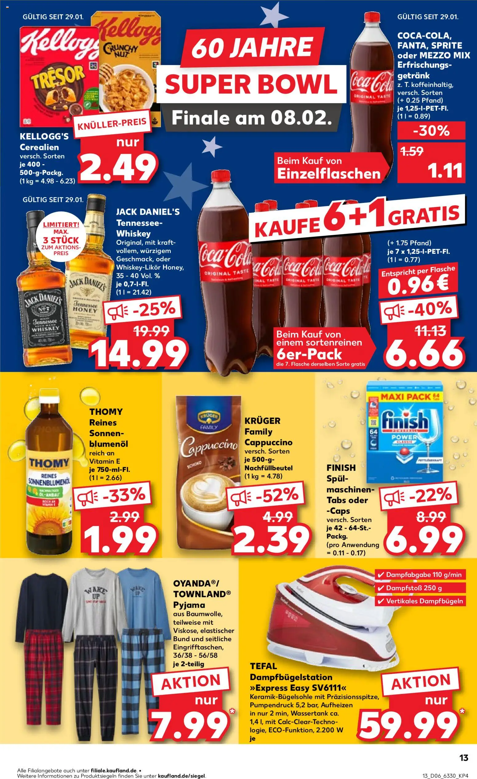 Kaufland prospekt Hamburg	 – gültig ab 05.02.2026 | Seite: 13 | Produkte: Mezzo mix, Kellogg's, Oder mezzo mix, Whiskey