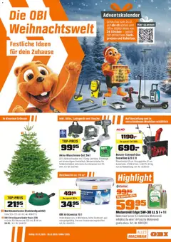OBI Aktionen ab 30.11.2025 gültig